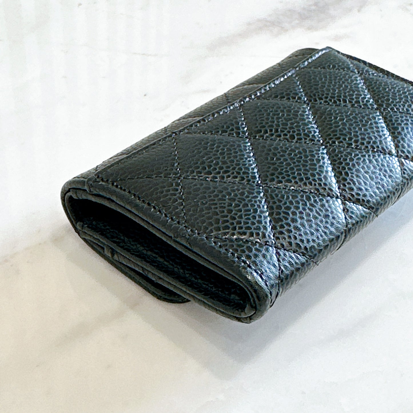 Chanel Clasisc Card Holder in Black GHW
