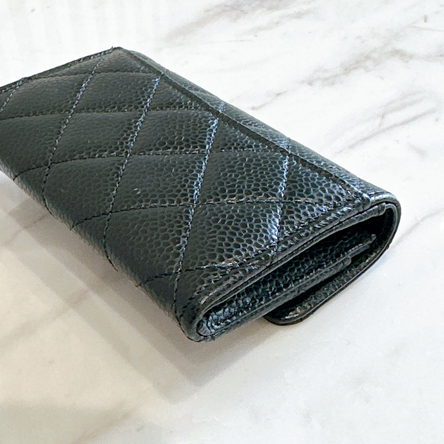 Chanel Clasisc Card Holder in Black GHW
