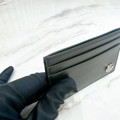 Gucci Marmont Card Case in Black SHW
