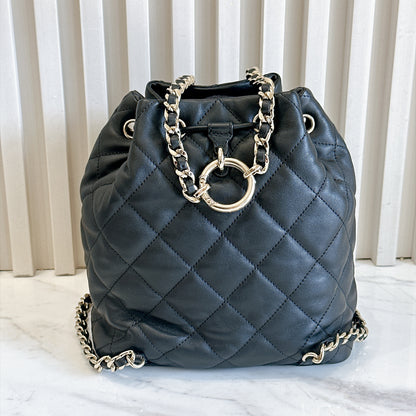 Chanel Drawstring Two Pockets Backpack