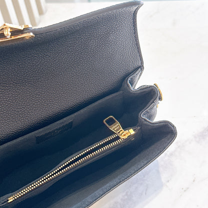 LV Metis East West Bicolor Black / Creme