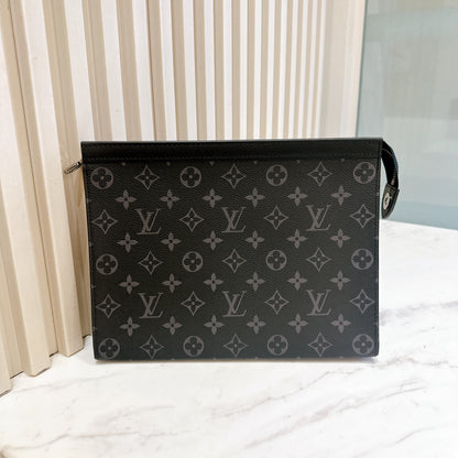 LV Pochette Voyage MM Monogram Eclipse