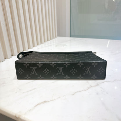 LV Pochette Voyage MM Monogram Eclipse