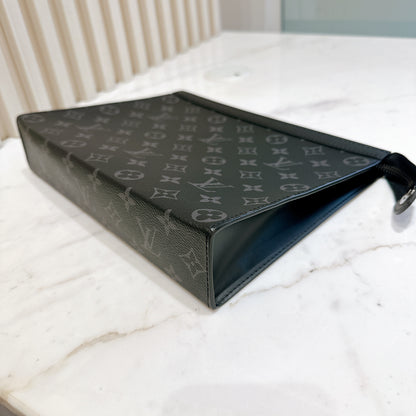 LV Pochette Voyage MM Monogram Eclipse