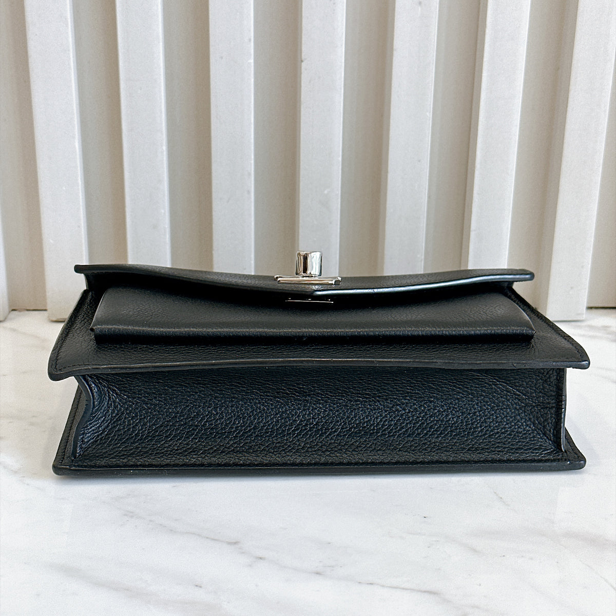 LV Mylockme Chain Pochette in Black
