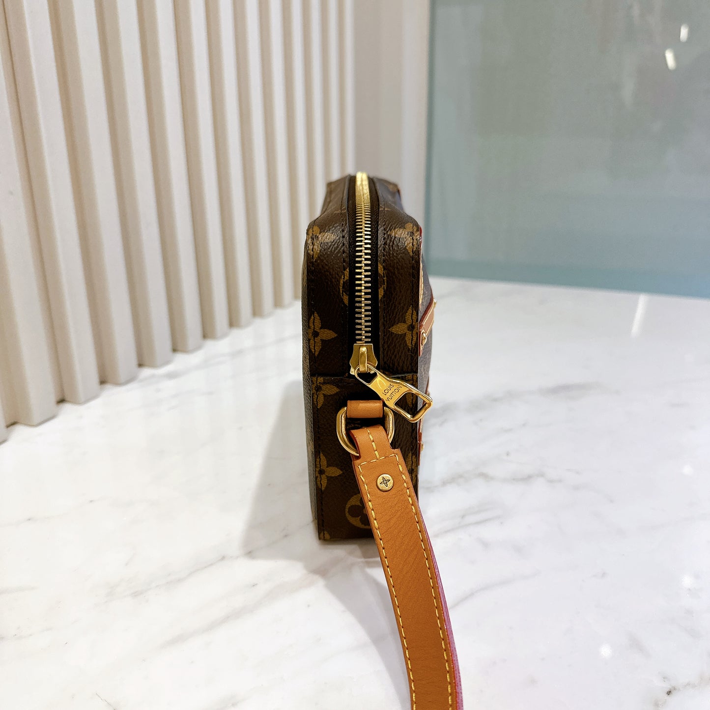LV Monogram Soft Trunk Pouch