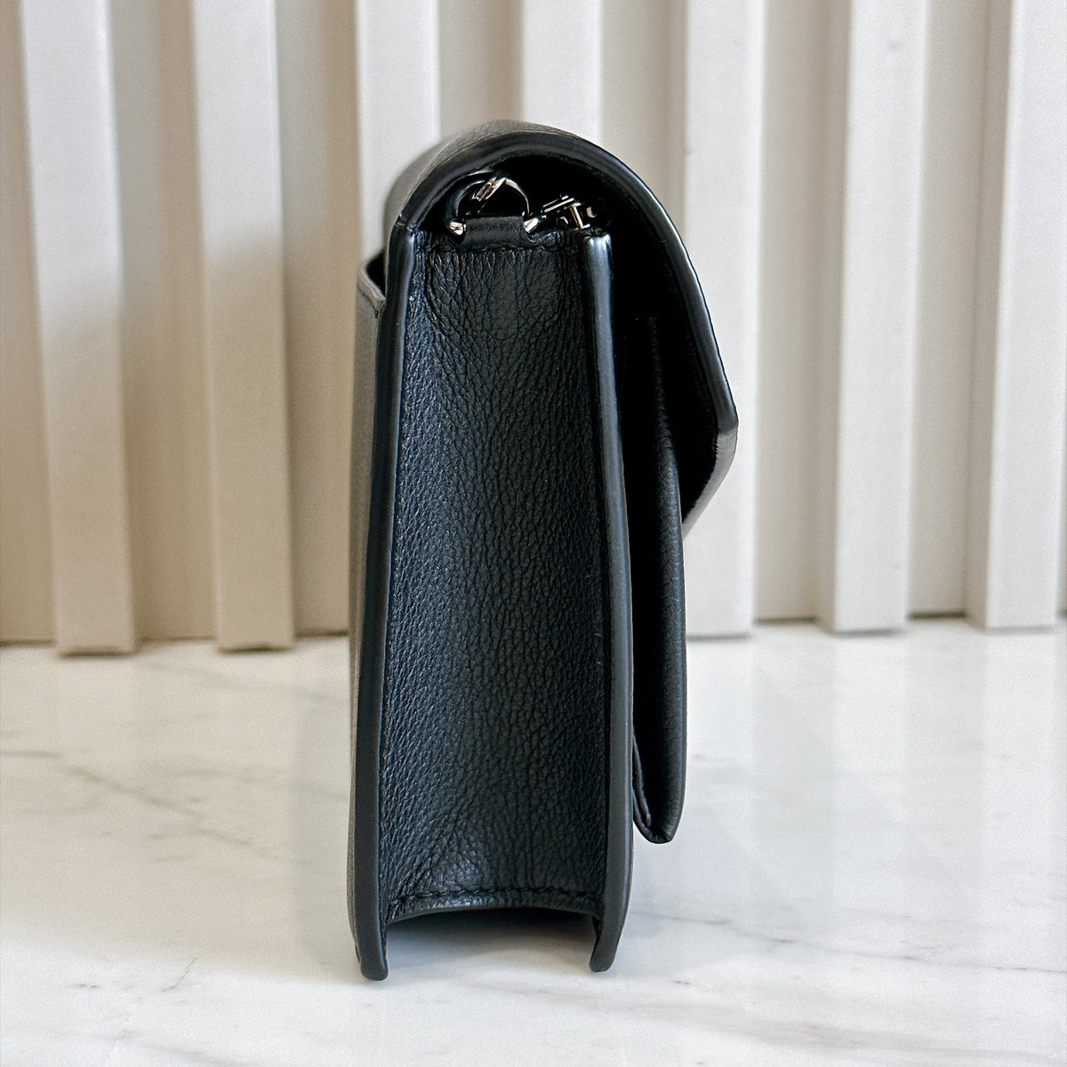 LV Mylockme Chain Pochette in Black