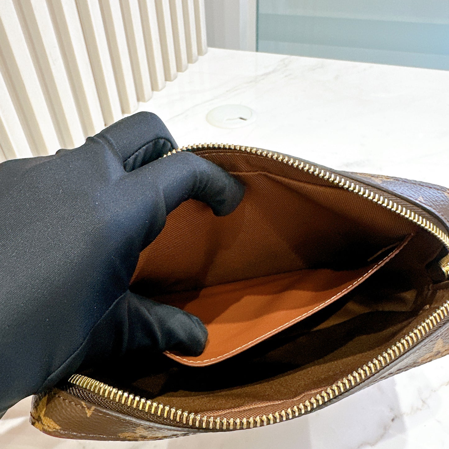 LV Monogram Soft Trunk Pouch