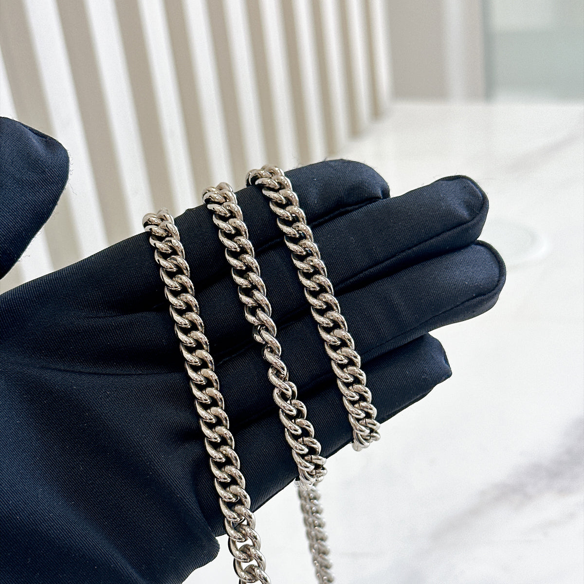 LV Mylockme Chain Pochette in Black