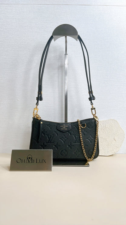 LV Easy Pouch in Black