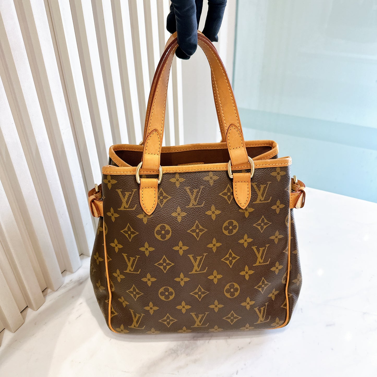 LV Vertical Monogram Batignolles