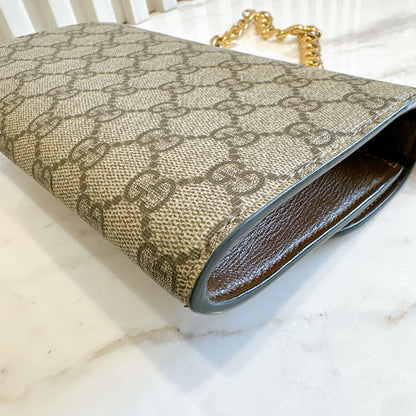 Gucci Supreme Mini Horsebit Chain Bag