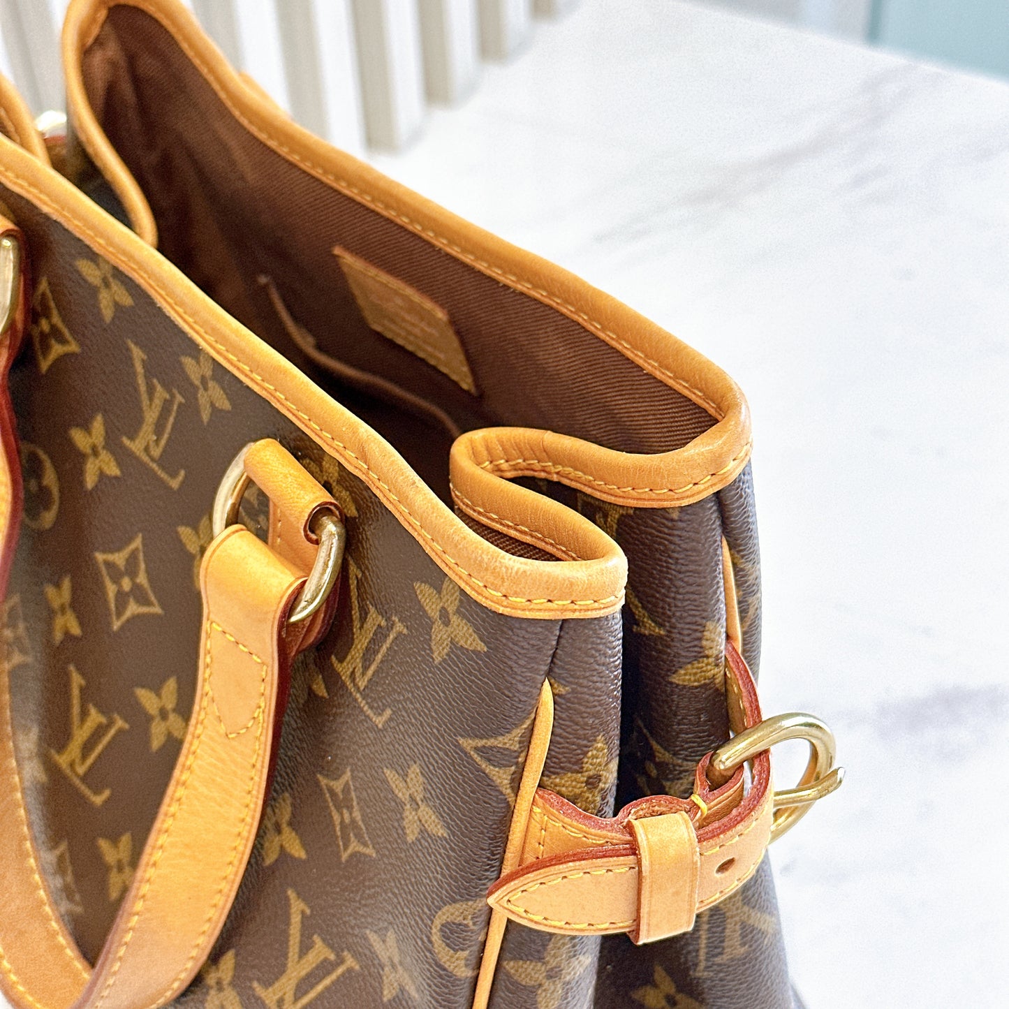LV Vertical Monogram Batignolles