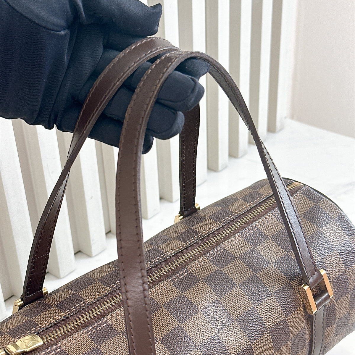 LV Damier Ebene Papillon 26