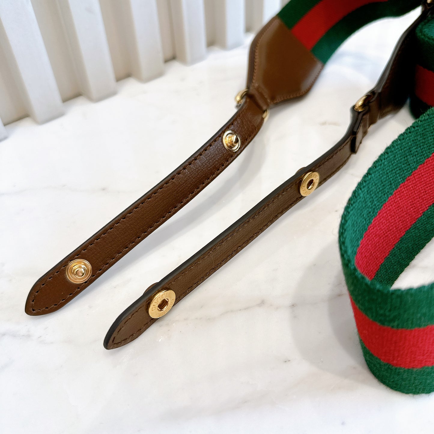 Gucci Supreme Mini Horsebit Chain Bag