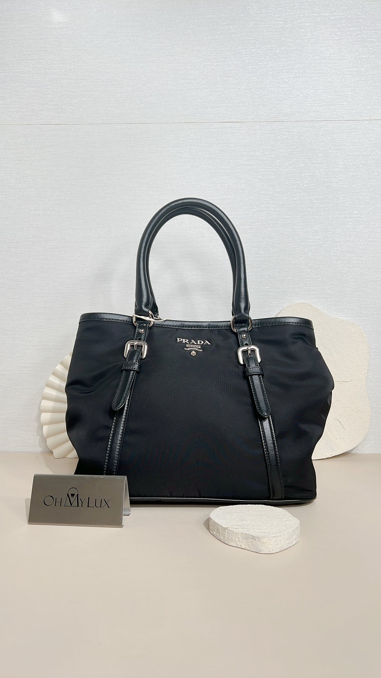 Prada Tessuto Nylon in Black