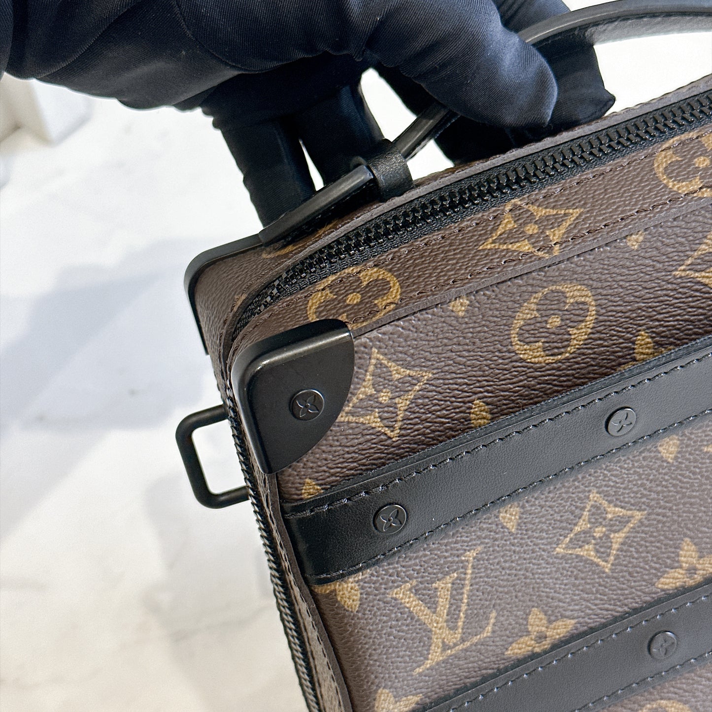 LV Monogram Handle Trunk