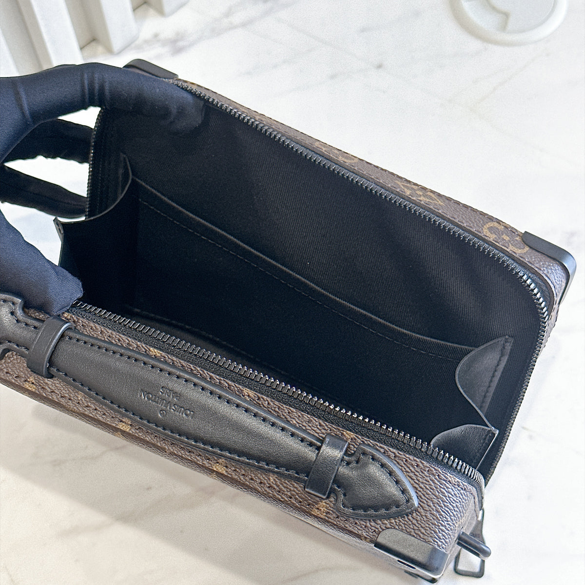 LV Monogram Handle Trunk