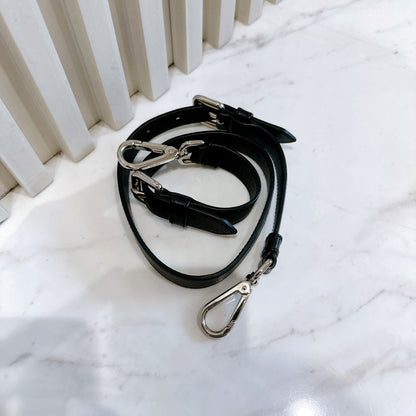 Prada Crispy Nylon Metal Shopping Tote in Black