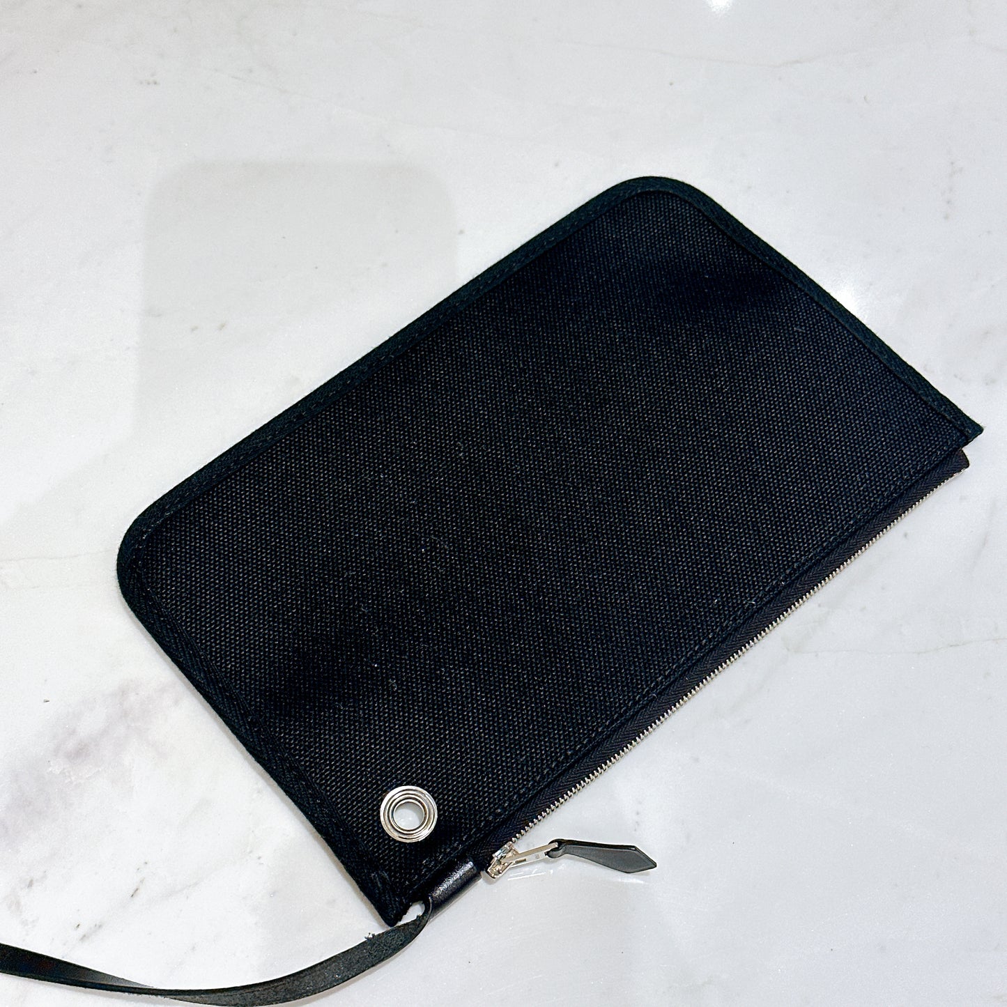 Hermes Herbag Zip 31 in Noir