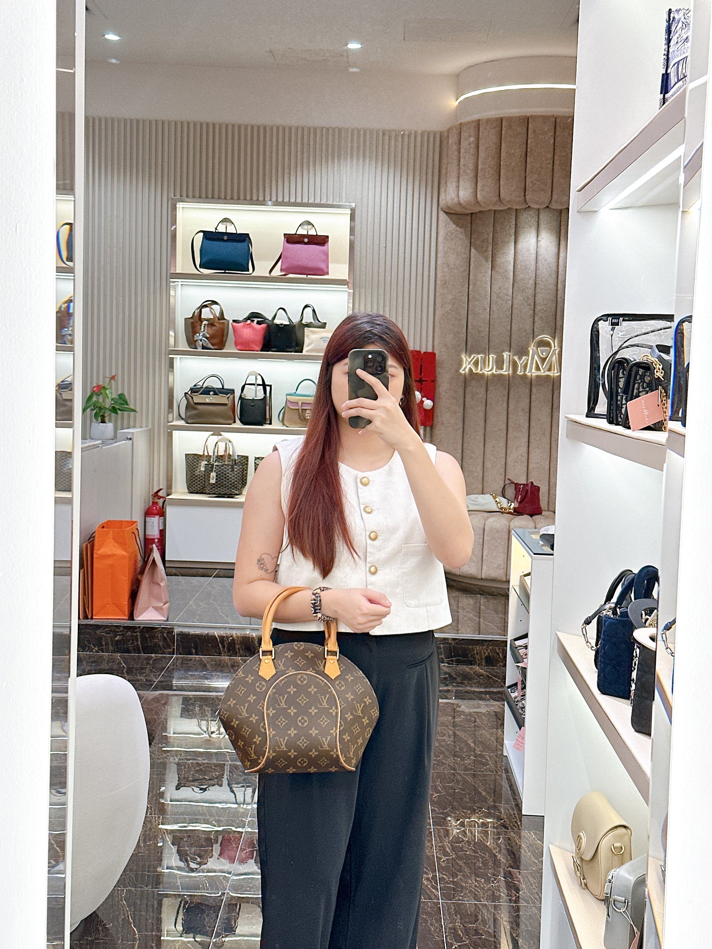 LV Monogram Ellipse PM