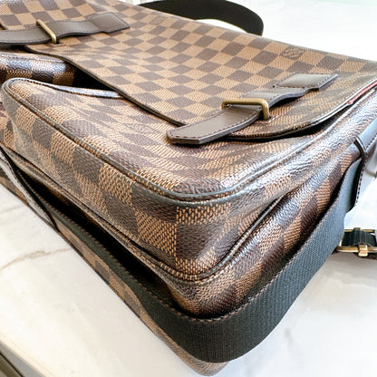 LV Damier Ebene Broadway Messenger Bag