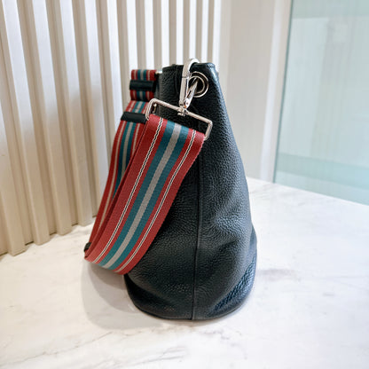 Prada Classic Logo Secchiello Bucket Bag in Nero