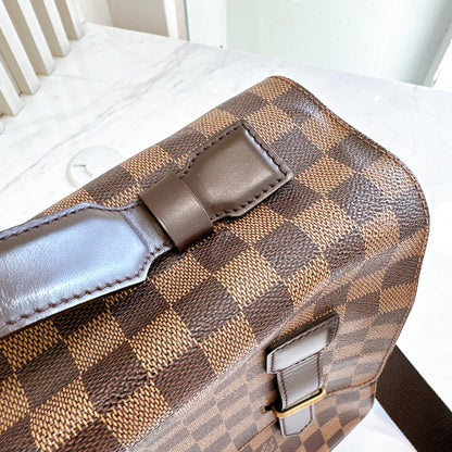 LV Damier Ebene Broadway Messenger Bag