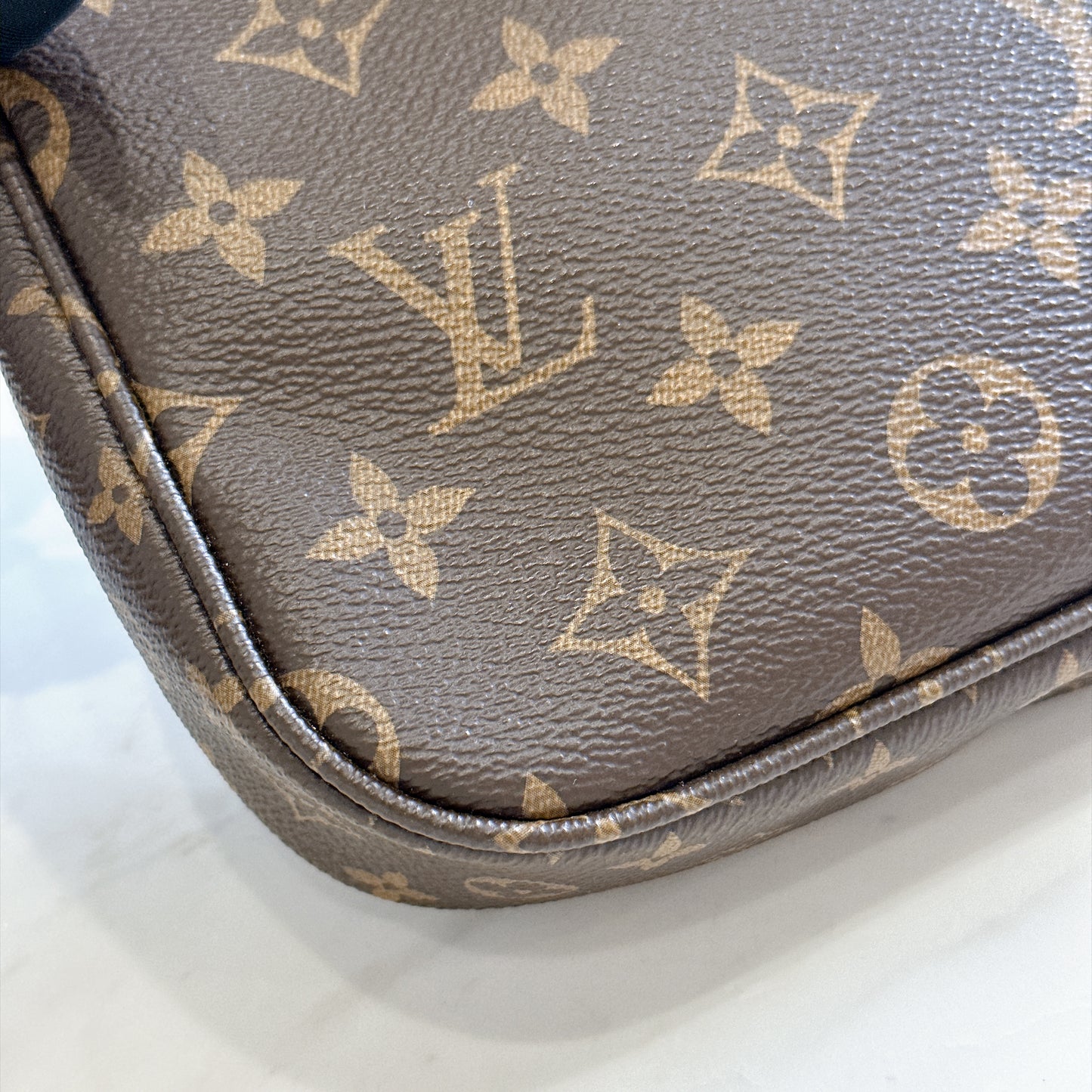 LV Monogram Multi Pochette in Pink Strap