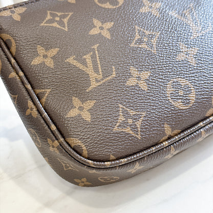 LV Monogram Multi Pochette in Pink Strap