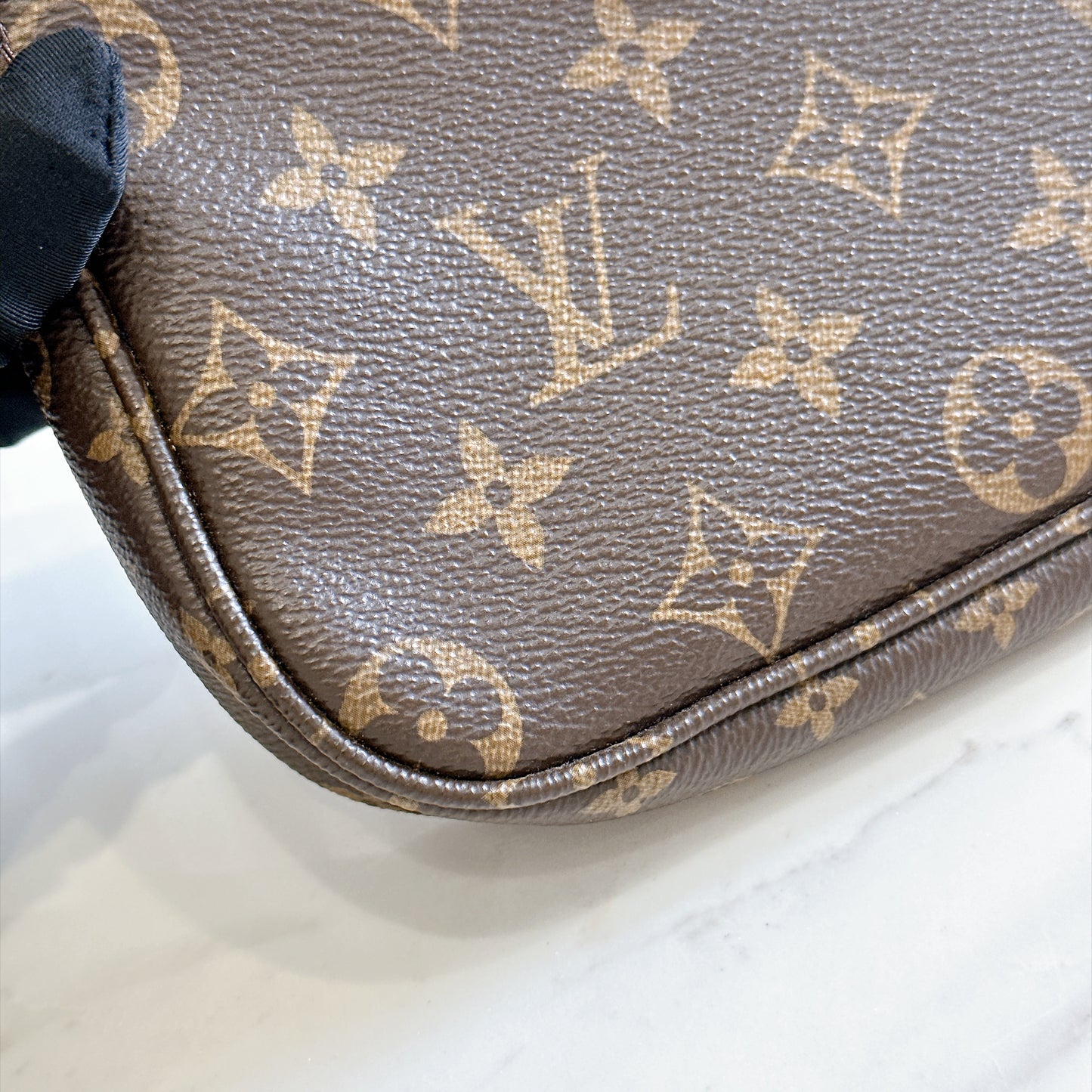 LV Monogram Multi Pochette in Pink Strap