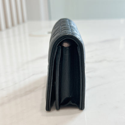 Lady Dior Wallet in Black