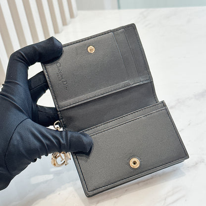 Lady Dior Wallet in Black
