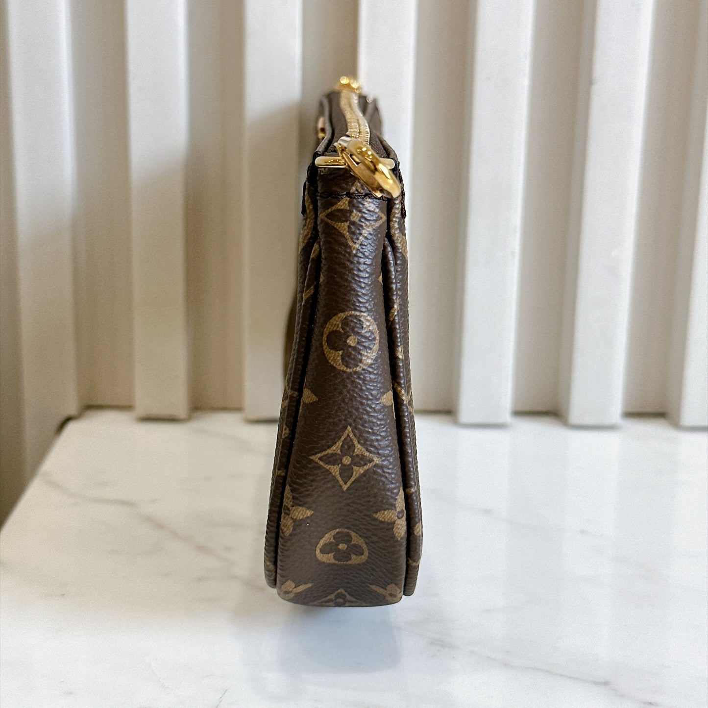 LV Monogram Multi Pochette in Pink Strap