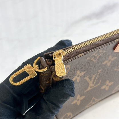 LV Monogram Multi Pochette in Pink Strap