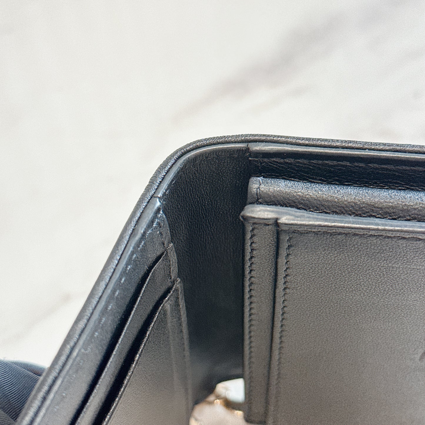 Lady Dior Wallet in Black