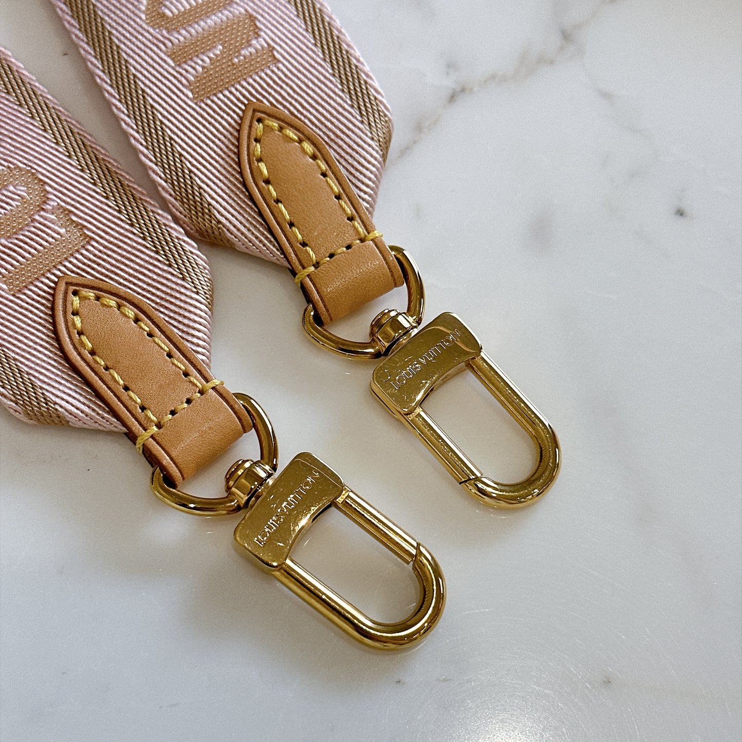 LV Monogram Multi Pochette in Pink Strap