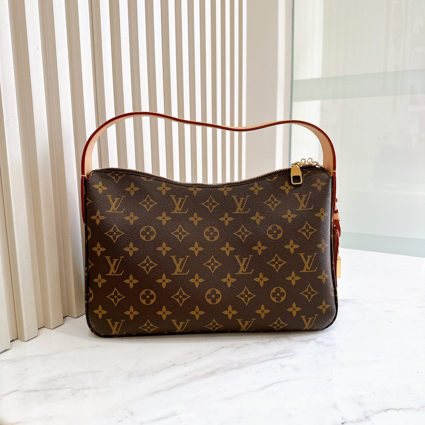 LV Monogram Slouchy PM