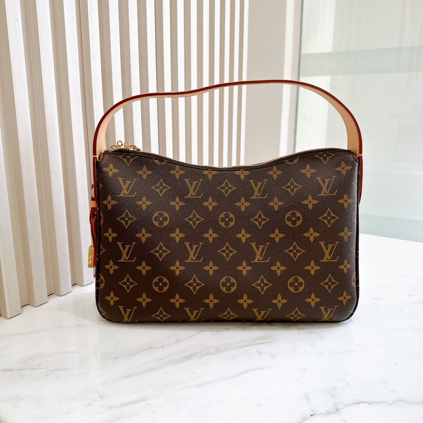 LV Monogram Slouchy PM