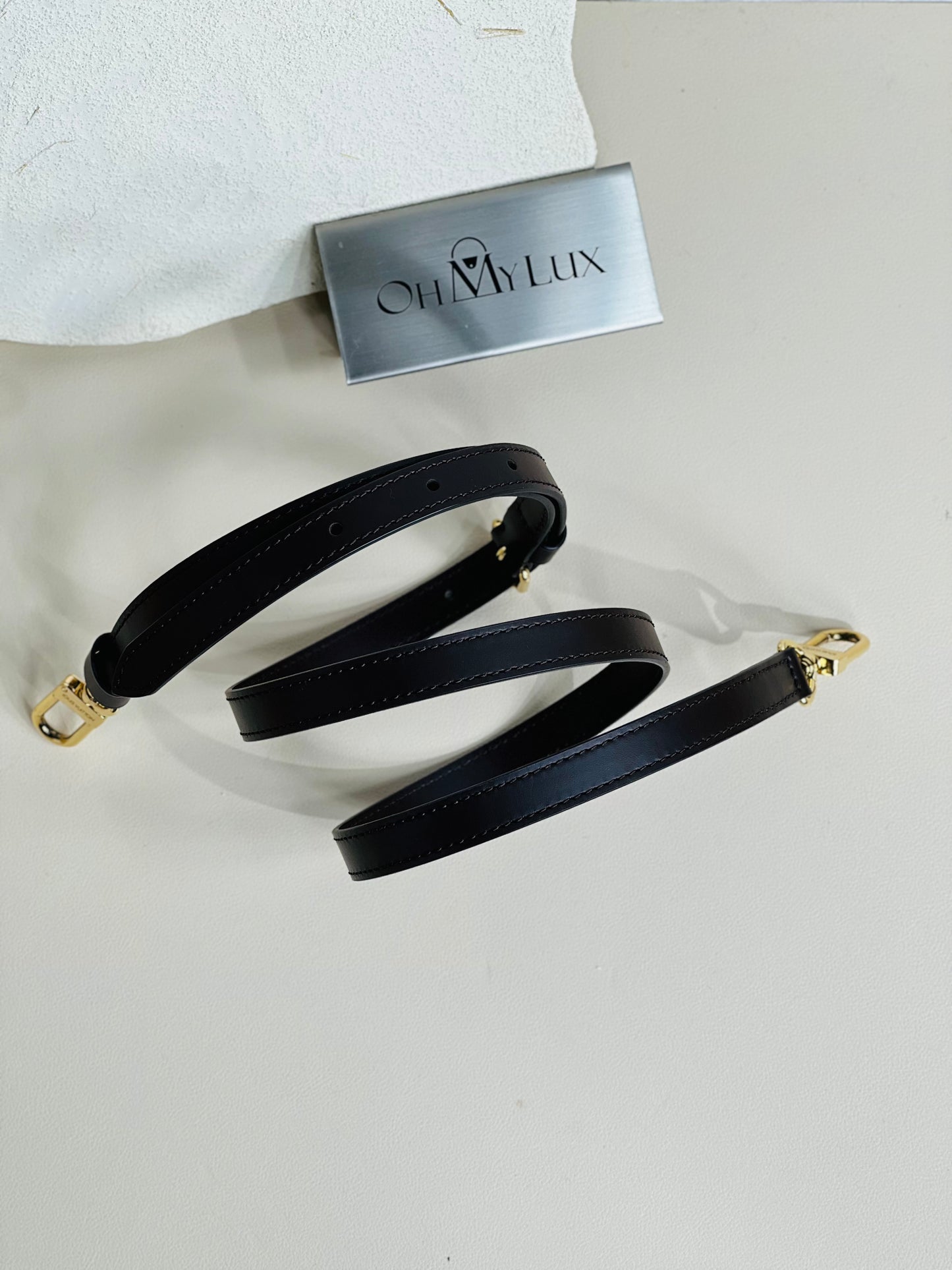 LV 16mm Adjustable Brown Shoulder Strap