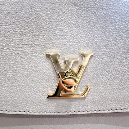 LV Lockme Ever MM in Greige