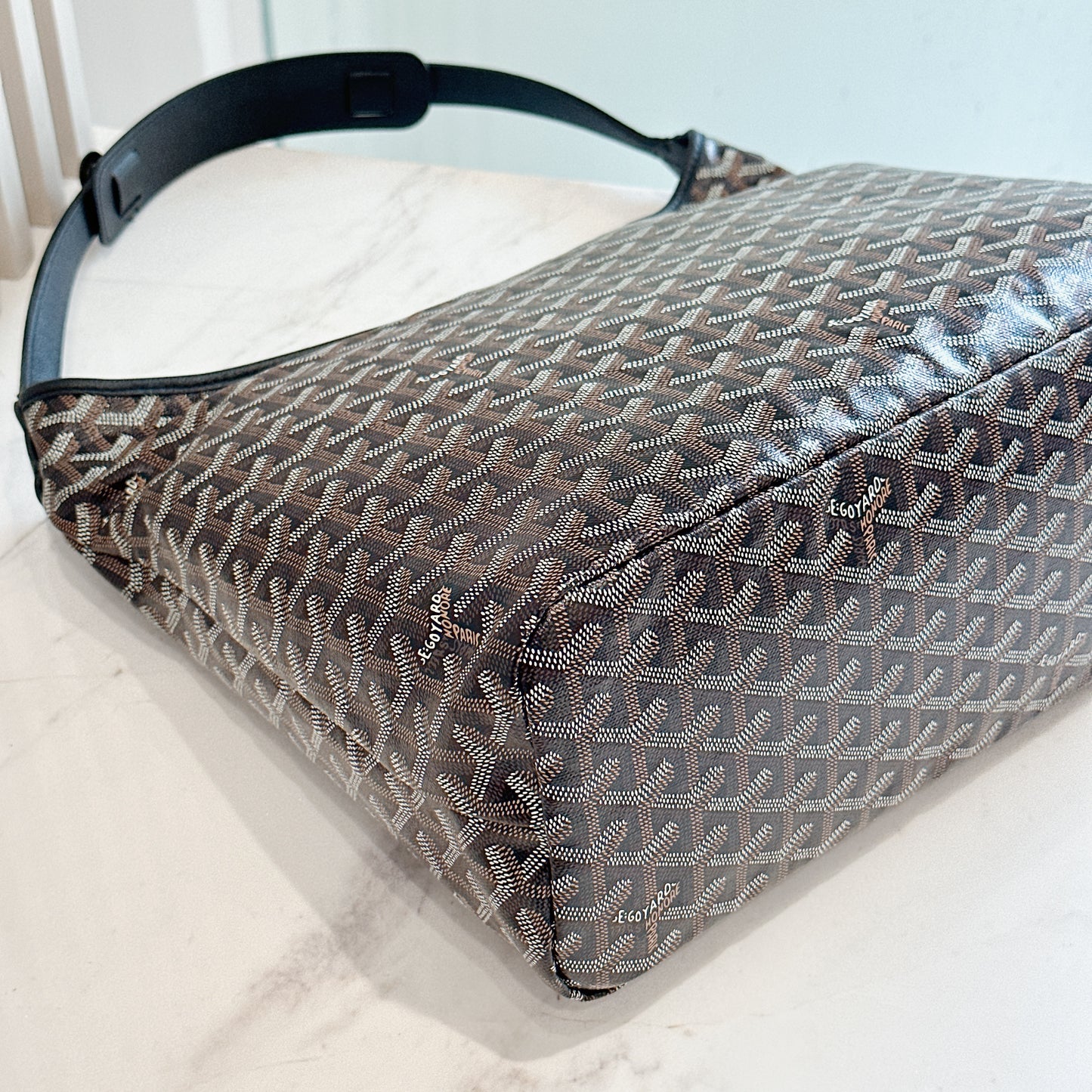 Goyard Boheme Hobo in Black