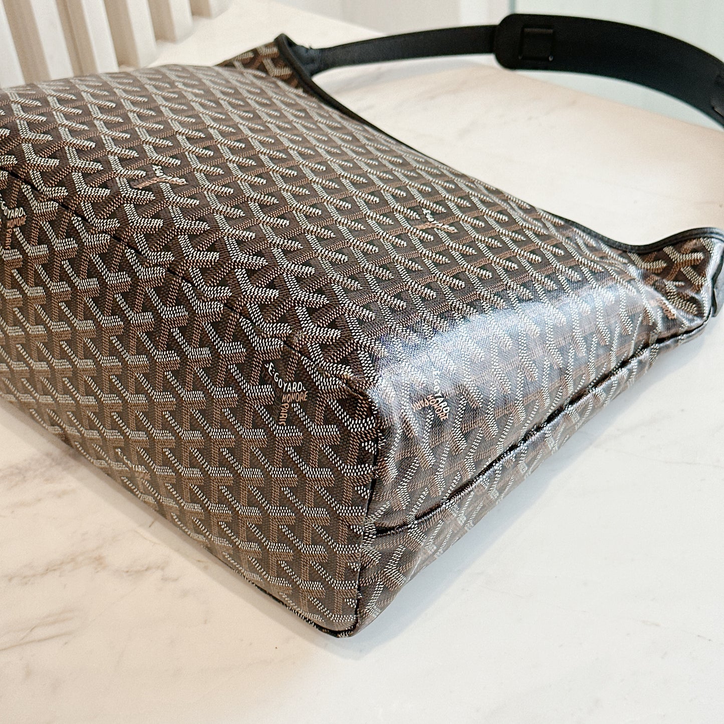 Goyard Boheme Hobo in Black