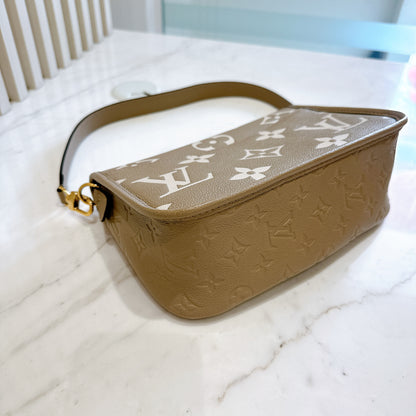 LV Monogram Diane in Tourterelle and Cream