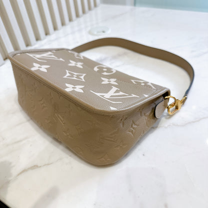 LV Monogram Diane in Tourterelle and Cream