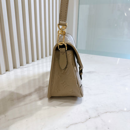 LV Monogram Diane in Tourterelle and Cream