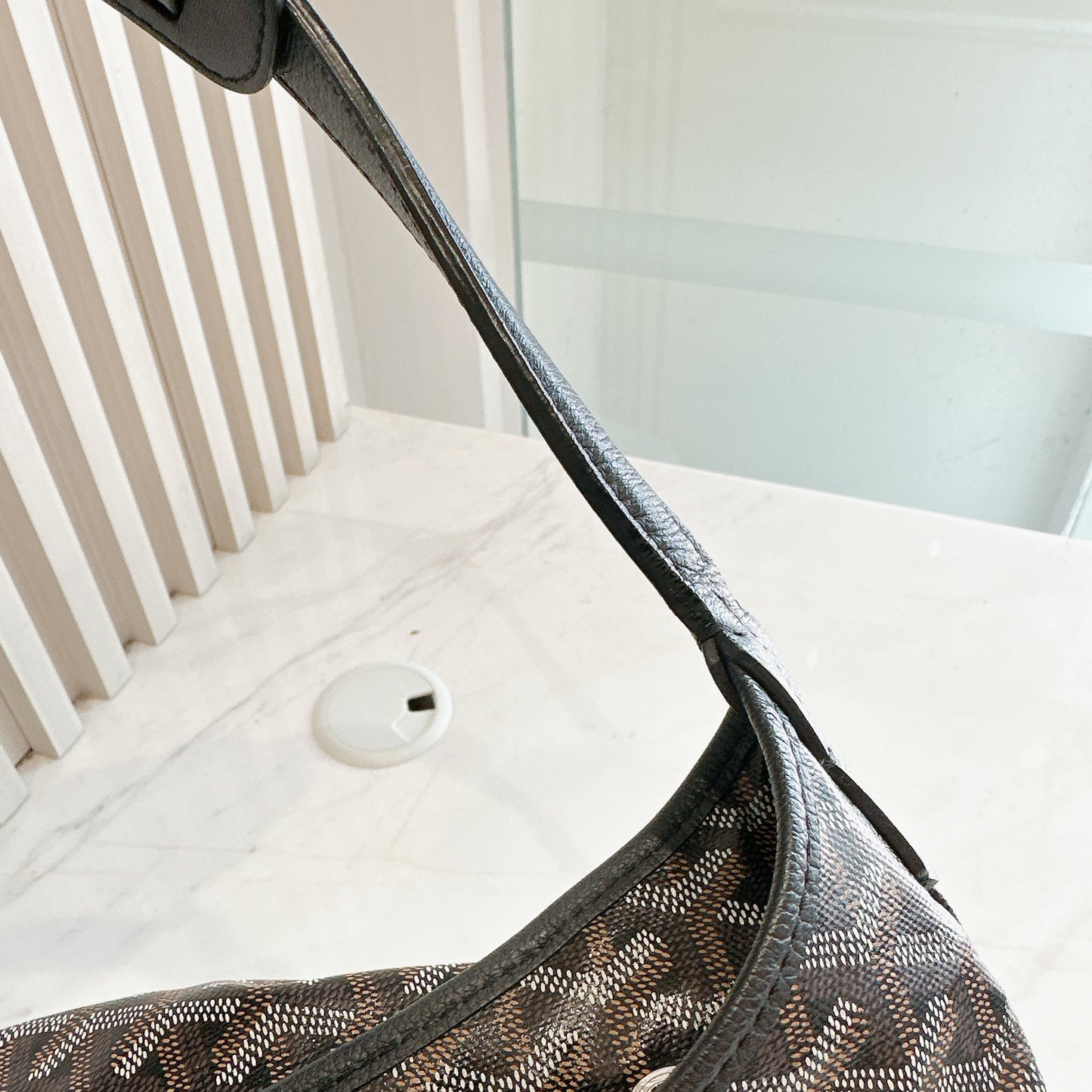 Goyard Boheme Hobo in Black
