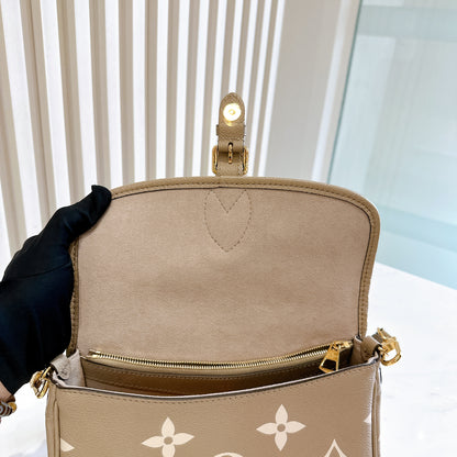 LV Monogram Diane in Tourterelle and Cream