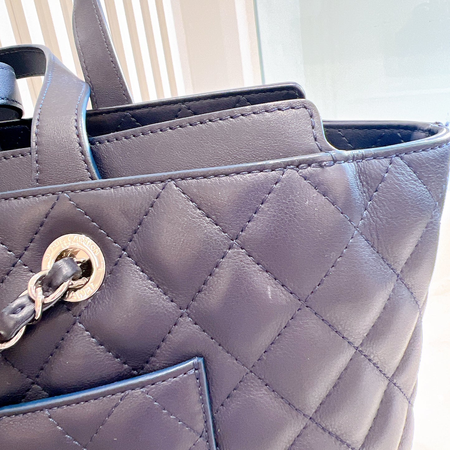 Chanel Shopping Tote In Black