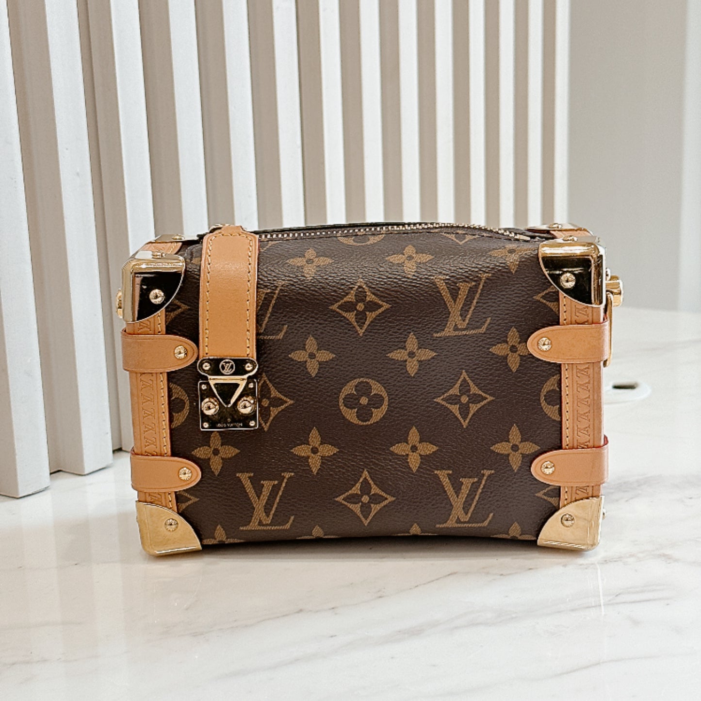 LV Monogram Side Trunk PM